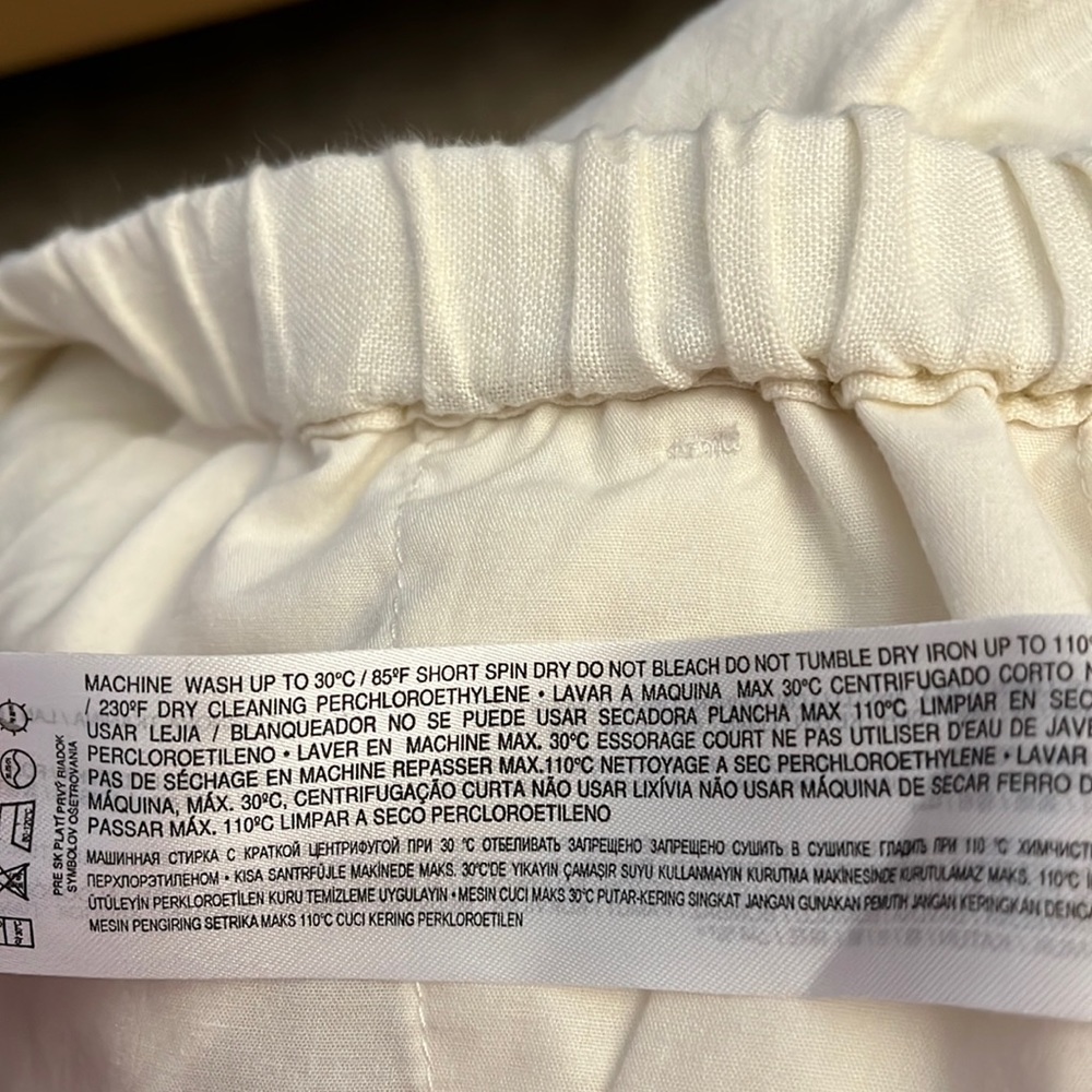 đźĄMango Linen Drawstring Pants - Picture 6 of 6